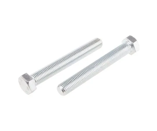 63-8081-92　Zinc Plated Steel Hex M20 x 150mm Set Screw　917-3075