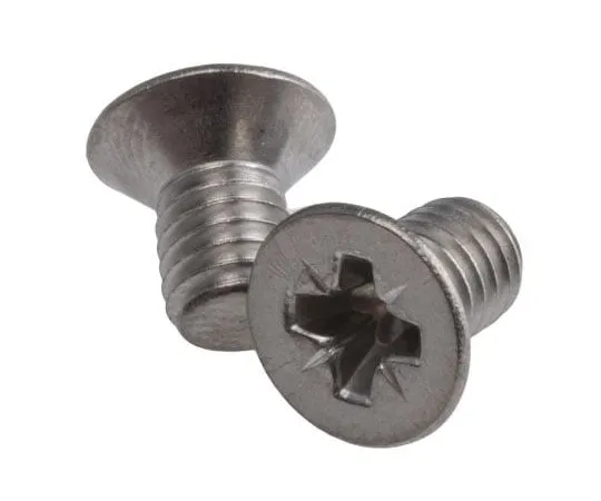 63-8078-88　RS Pro, M6 Countersunk Head, 10mm Stainless Steel Pozidriv A4 3161　914-1955