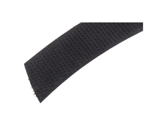 63-8062-24　RS PRO Black Hook Tape, 20mm x 5m　890-4216