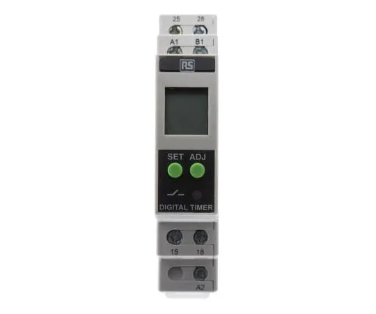 63-8067-33　RS PRO Multi Function 8 Timer Relay, 01. s → 999 h, DPNO, 2 Contacts, DPNO, 24 → 240 V ac/dc　896-6866