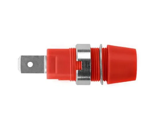 63-8073-80　Red Female Banana Plug Tab 1kV　SAB 7560 Ni / RT