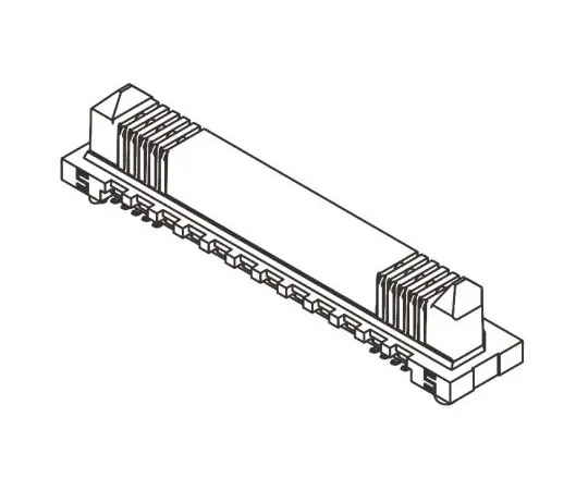 63-8123-17　Samtec Edge Rate ERM8, 40 Way, 2 Row, Straight PCB Header　ERM8-020-02.0-S-DV-TR