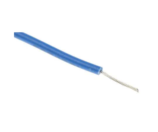 63-8059-77　RS PRO Blue Hook Up Wire UL1569, 0.08 mm², 300 V 28 AWG, 100m　884-0843