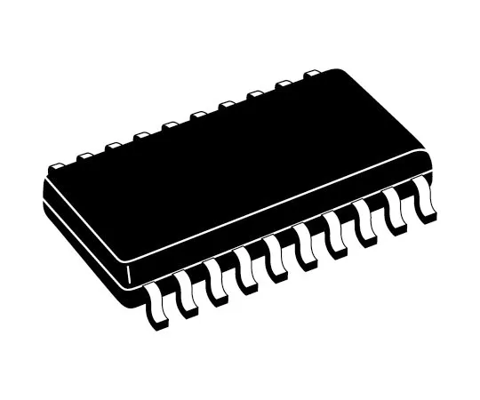 63-8111-26　ON Semiconductor MM74HC245AWM, 1 Bus Transceiver, Bus Transceiver, 8-Bit Non-Inverting CMOS, 20-Pin SOIC W　MM74HC245AWM