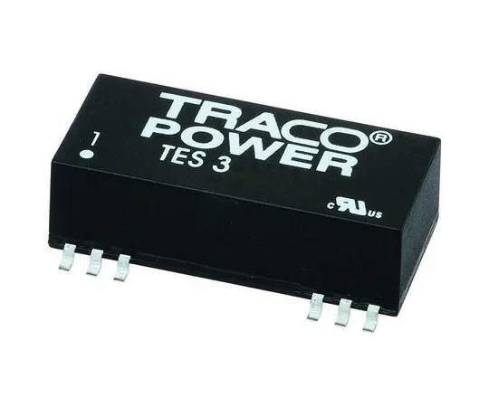 63-8323-71　TRACOPOWER TES 3 3W Isolated DC-DC Converter Surface Mount, Voltage in 9 → 18 V dc, Voltage out ±15V dc　TES 3-1223