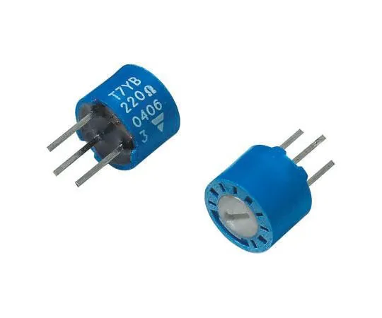 63-8303-91　1kΩ Through Hole Trimmer Potentiometer 0.5W Top Adjust Vishay T7 Series　T7YB102MT20
