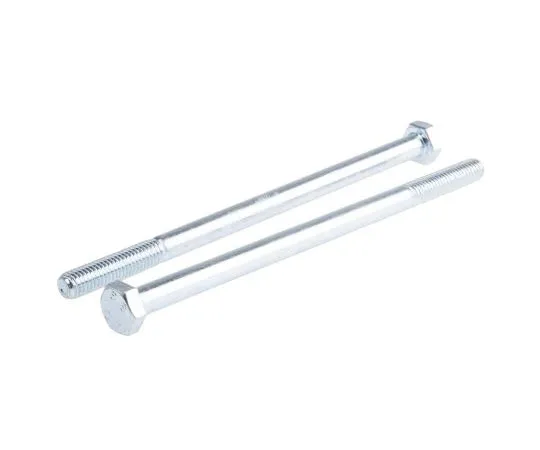 63-8082-13　Bright Zinc Plated Steel Hex Bolt, M8 x 140mm　917-3150