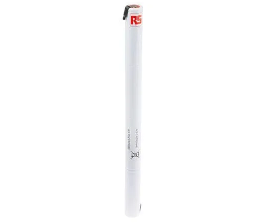 63-8082-96　RS PRO 4.8V NiMH Rechargeable Battery Pack, 4Ah　917-5939