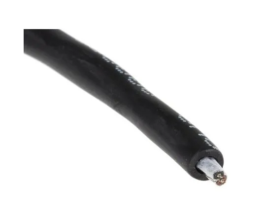63-8059-65　Alpha Wire 2 Core Foil Industrial Cable, 0.35 mm²(CE, CSA, UL) Black 30m Reel, Xtra-Guard 4 Series　45192 BK005