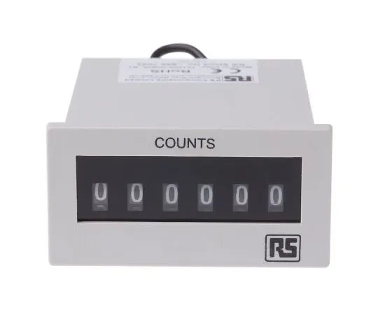 63-8067-51　RS Pro 6 Digit, Digital Counter, 10Hz, 24 V dc　896-7033
