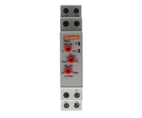 63-8070-66　Lovato Star Delta Time Relay Single Time Delay Relay, Screw, 0.1 s → 10 m, DPNO, 2 Contacts, SPST, 24 →　TMST