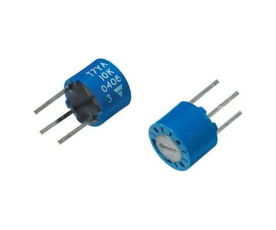 63-8303-73　100Ω Through Hole Trimmer Potentiometer 0.5W Top Adjust Vishay T7 Series　T7YA101MT20