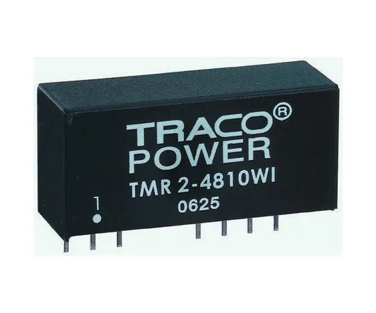 63-8303-52　TRACOPOWER TMR 2WI 2W Isolated DC-DC Converter Through Hole, Voltage in 36 → 75 V dc, Voltage out 3.3V dc　TMR 2-4810WI