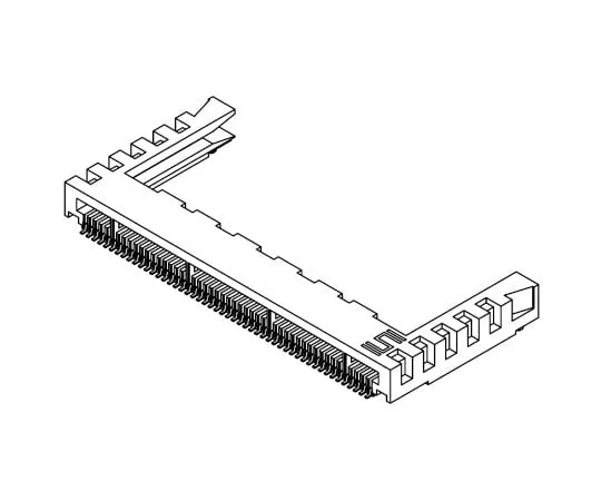 63-8123-34　Samtec MB1 Series, FemalePCBEdge Connector, SMT Mount, 20 Way, 1 Row, 1mm Pitch　MB1-120-01-L-S-01-SL