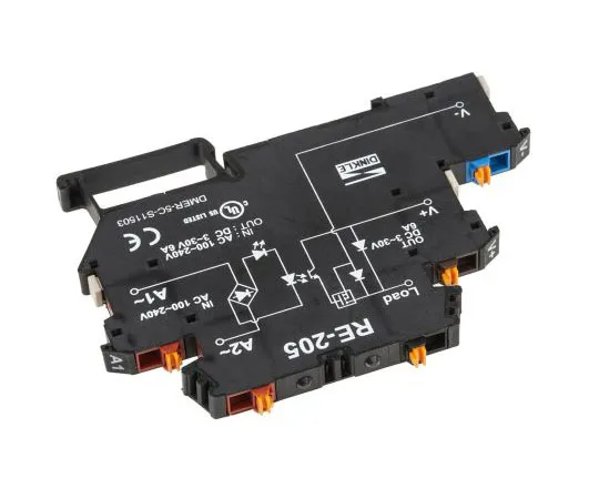 63-8070-76　RS PRO Optocoupler, Max. Input 8 mA, 61.7mm Length, DIN Rail Mounting Style　905-4302