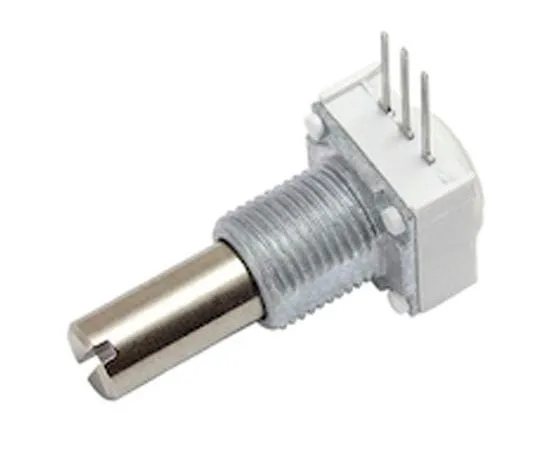 63-8320-08　Vishay 1 Gang Rotary Cermet Potentiometer with a 6.35 mm Dia. Shaft, 100kΩ, ±10%, 1W, Linear 249FGJS0XB25104KA　249FGJS0XB25104KA