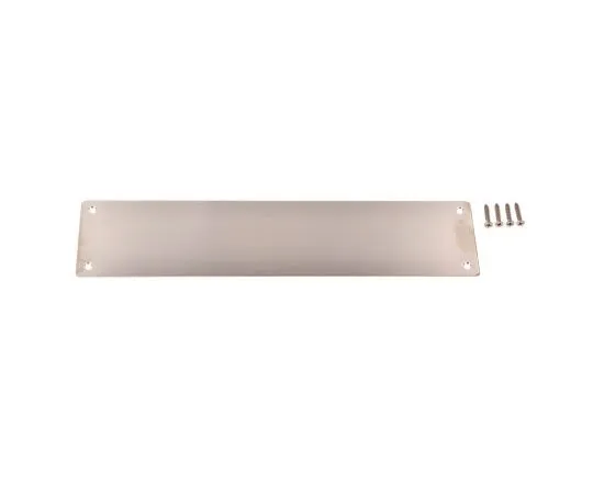 63-8065-50　RS PRO Stainless Steel Polished Screw Mounted Push Plate, 330 x 75mm　894-6948