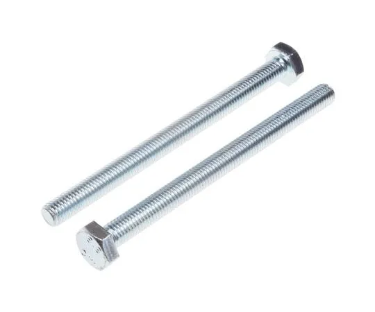 63-8081-28　Zinc Plated Steel Hex M6 x 80mm Set Screw　917-2858
