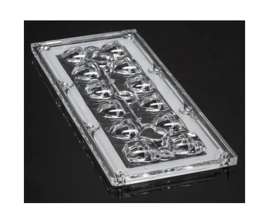 63-8076-52　Ledil CS14145_STRADA-IP-2X6-DWC-90, Strada-IP Series 12-Way LED Lens, Rectangular Beam　CS14145_STRADA-IP-2X6-DWC-90