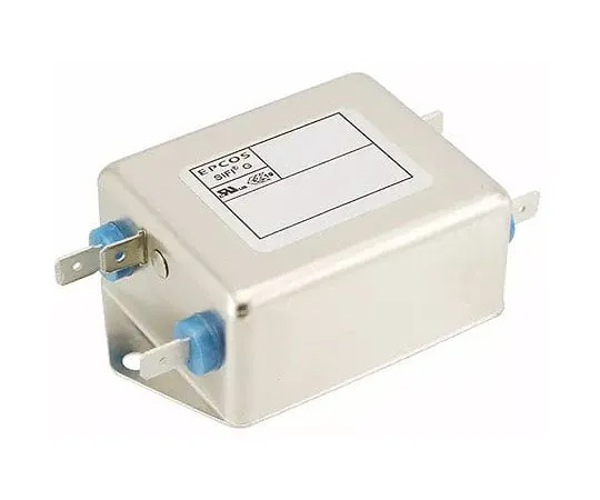 63-8388-10　EPCOS B84112G Series 8A 250 V ac/dc 50 → 60Hz Chassis Mount EMC Filter, with Lug, Tab Connector Terminals,　B84112G0000M080