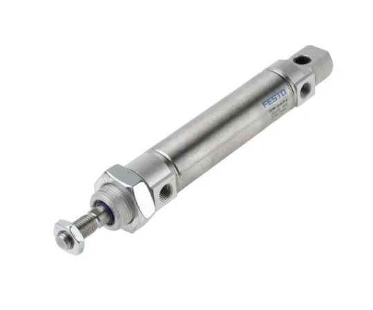 63-9693-47　Festo Pneumatic Cylinder 25mm Bore, 70mm Stroke, DSNU Series, Double Acting　DSNU-25-70-PPV-A
