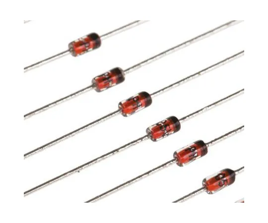 63-9685-95　Nexperia, 38V Zener Diode ±2 %, ±5 % 500 mW Through Hole 2-Pin SOD27 (DO-35)　BZX79-C27,113