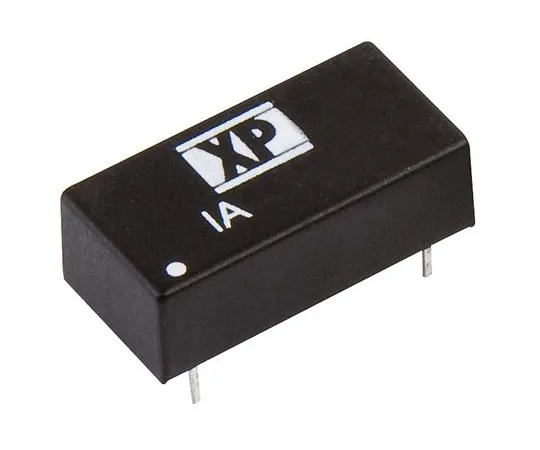 63-8363-85　XP Power IA 1W Isolated DC-DC Converter Through Hole, Voltage in 21.6 → 26.4 V dc, Voltage out ±12V dc　IA2412D