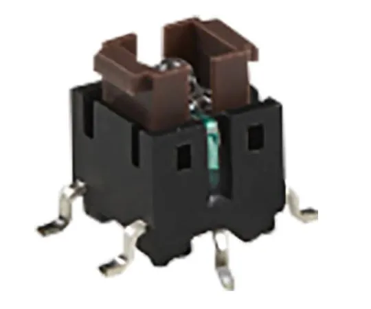 63-8386-19　Red Rectangular Tactile Switch, Single Pole Single Throw (SPST) 50 mA 2.2mm Surface Mount　FSMIJM62BR04