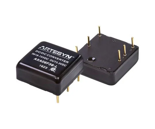 63-8396-78　Artesyn Embedded Technologies AXA 25W Isolated DC-DC Converter Through Hole, Voltage in 9 → 36 V dc, Voltage out　AXA05A18-L