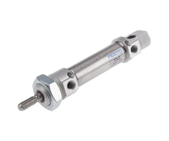63-9693-38　Festo Pneumatic Cylinder 20mm Bore, 35mm Stroke, DSNU Series, Double Acting　DSNU-20-35-PPS-A