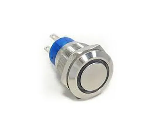 63-8383-75　TE Connectivity Double Pole Double Throw (DPDT) Momentary White LED Push Button Switch, IP67, Panel Mount, 250V ac　AV2220E124Q04