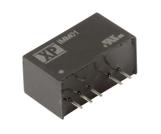63-8373-94　XP Power IMM01 1W Isolated DC-DC Converter Through Hole, Voltage in 9 → 18 V dc, Voltage out 5V dc Medical　IMM0112S05