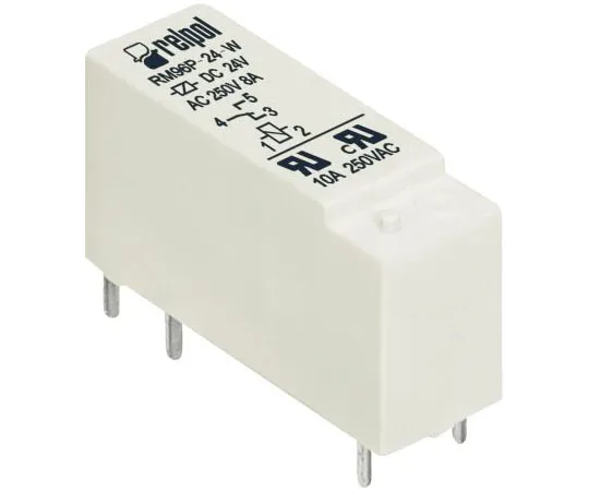 63-8409-69　Relpol Non-Latching Relay PCB Mount, 12V dc Coil, 8A　RM96-1011-35-1012