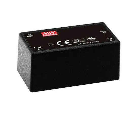 63-8449-45　Mean Well 4.9W 1 Output Encapsulated Switch Mode Power Supply, 0 → 330mA, 15V dc Encapsulated　IRM-05-15