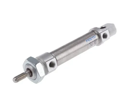 63-9693-39　Festo Pneumatic Cylinder 20mm Bore, 60mm Stroke, DSNU Series, Double Acting　DSNU-20-60-PPS-A