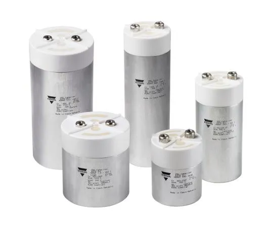 63-8428-24　Vishay 390μF Power Factor Correction Capacitor PFC 2kV dc ±5% Tolerance Plug In HDMKP Series　HDMKP 2.0-390 I