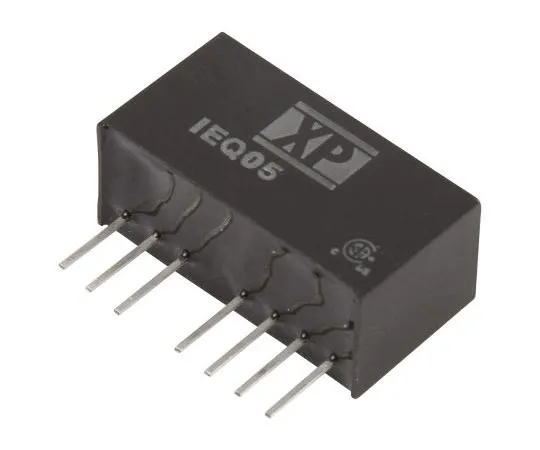 63-8365-91　XP Power IEQ 5W Isolated DC-DC Converter Through Hole, Voltage in 4.5 → 18 V dc, Voltage out 12V dc　IEQ0512S12
