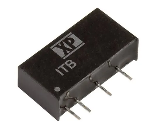 63-8361-22　XP Power ITB 1W Isolated DC-DC Converter Through Hole, Voltage in 10.8 → 13.2 V dc, Voltage out 12V dc　ITB1212S