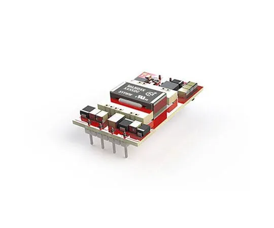 63-8435-10　Murata Power Solutions MGJ6 2.4 (Output 2) W, 3.6 (Output 1) W Isolated DC-DC Converter PCB Mount, Voltage in 18　MGJ6D241510DC