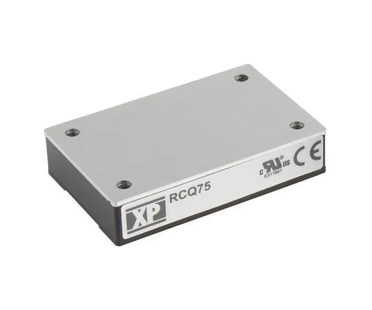 63-8357-22　XP Power RCQ75 75W Isolated DC-DC Converter Through Hole, Voltage in 43 → 101 V dc, Voltage out 12V dc Railway　RCQ7572S12