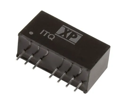 63-8361-28　XP Power ITQ 6W Isolated DC-DC Converter Through Hole, Voltage in 9 → 36 V dc, Voltage out 3.3V dc　ITQ2403SA-H