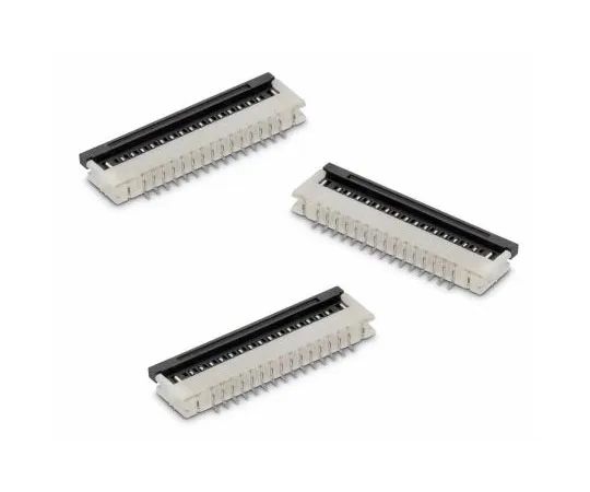 63-8359-96　Wurth Elektronik WR-FPC 1mm Pitch 24 Way Horizontal SMT Female FPC Connector, ZIF Bottom Contact　686124148922