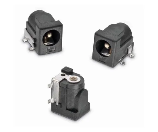 63-8358-10　Wurth Elektronik Surface Mount DC Power Socket WR-DC Series, 2.5mm Right Angle 5A　694106106102
