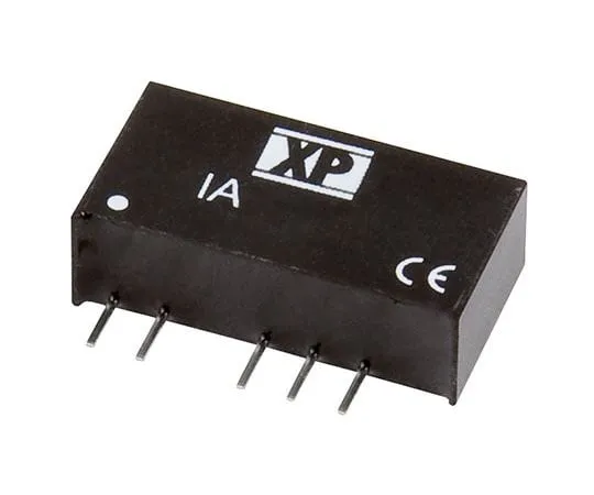 63-8363-61　XP Power IA 1W Isolated DC-DC Converter Through Hole, Voltage in 4.5 → 5.5 V dc, Voltage out ±3.3V dc　IA0503S