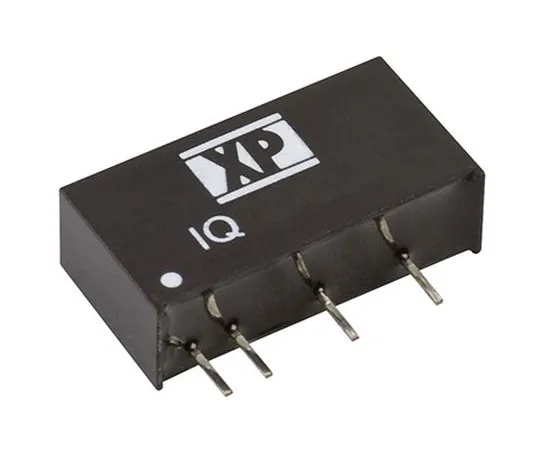 63-8365-44　XP Power IQ 1W Isolated DC-DC Converter Through Hole, Voltage in 10.8 → 13.2 V dc, Voltage out 5V dc　IQ1205SA