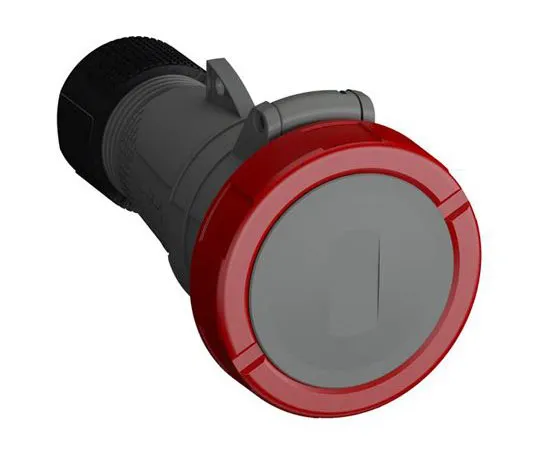 63-8447-27　ABB Easy & Safe Series, IP67 Red Cable Mount 3P+N+E Industrial Power Socket, Rated At 32A, 415 V　2CMA101159R1000  432EC6W