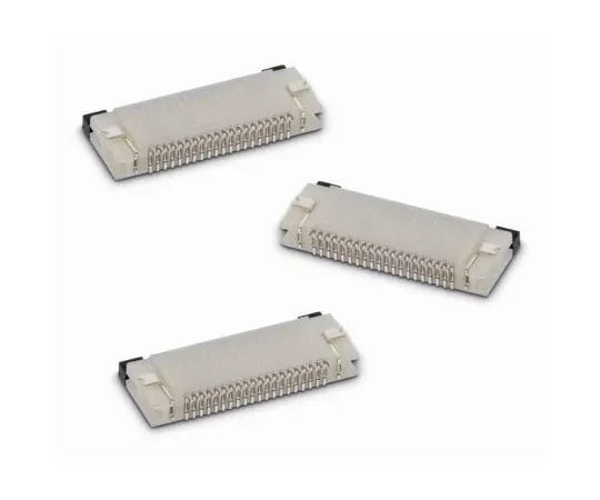 63-8359-73　Wurth Elektronik WR-FPC 0.5mm Pitch 24 Way Horizontal SMT Female FPC Connector, ZIF Bottom Contact　687124149022
