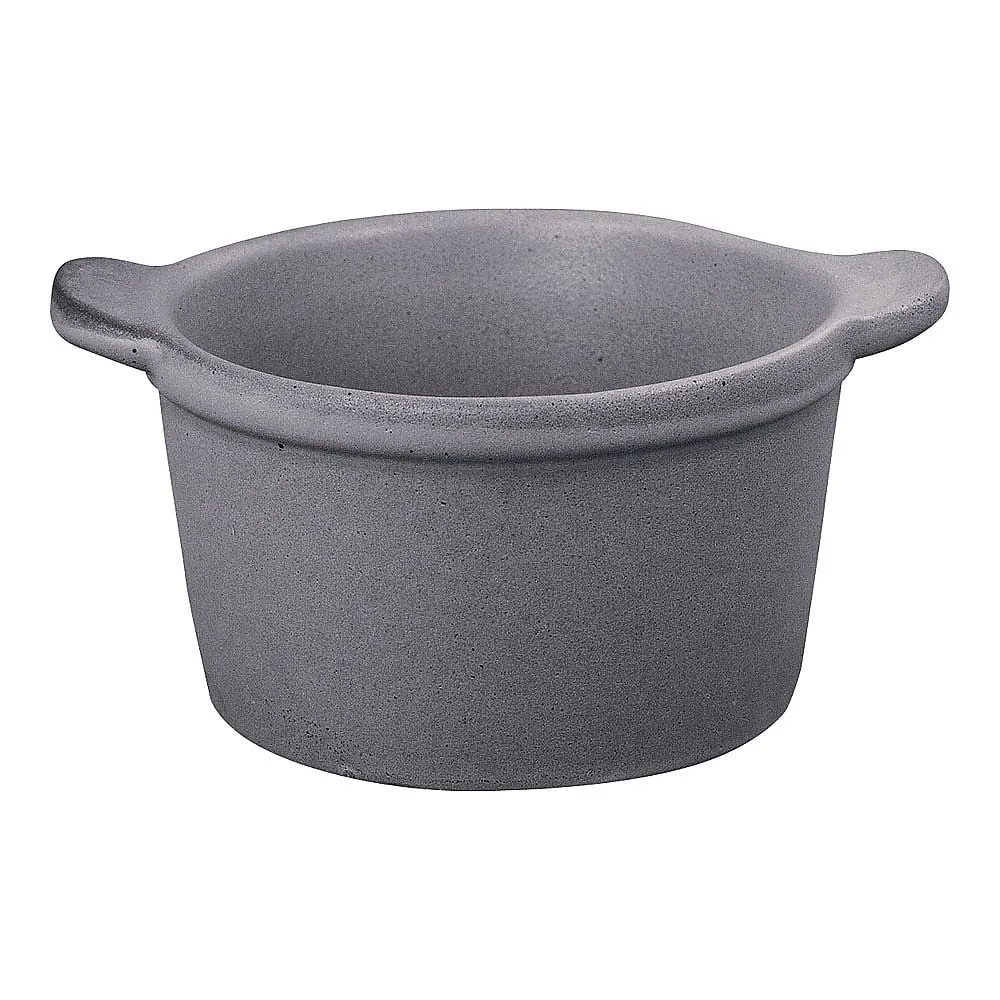 63-5714-92　［Discontinued］Matt Grey Two-Handed Bowl　RAN1201