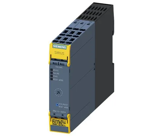 63-9688-47　Siemens 3RM1 Advanced Motor Starter 3 kW Rating, 24 V dc　3RM1107-3AA04