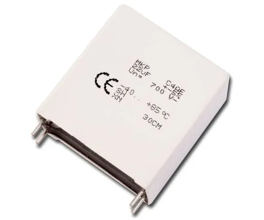 63-8380-90　KEMET 40μF Polypropylene Capacitor PP 900V dc ±5% Tolerance Through Hole C4AE Series　C4AEOBW5400A3NJ